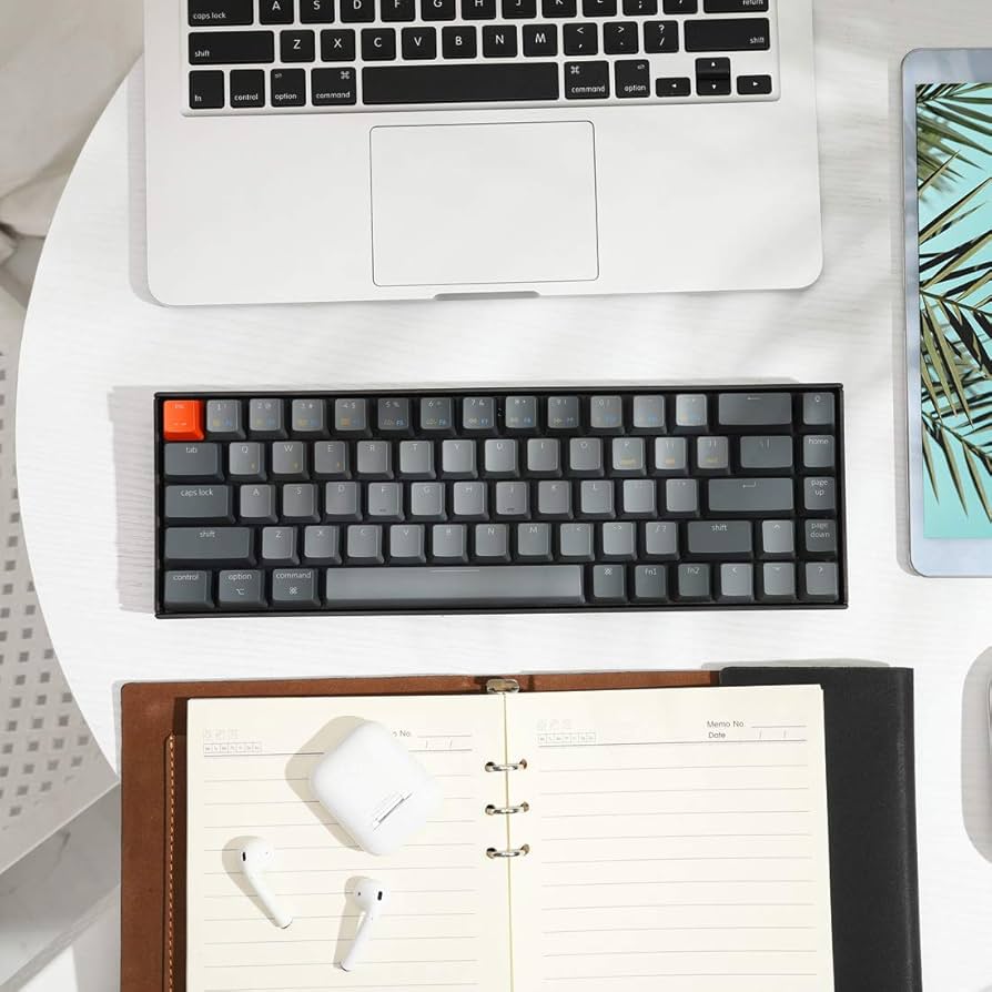 Amazon.com: Keychron K6 Hot Swappable Wireless Bluetooth 5.1